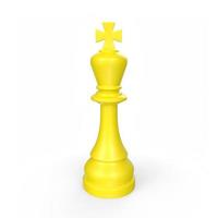 Chess object isolated on background photo