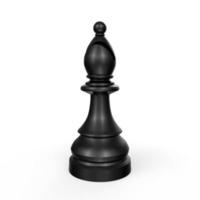 Chess object isolated on background photo