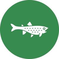 Trout Vector Icon Design