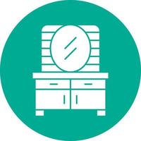 Dresser Vector Icon Design