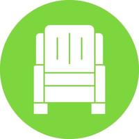 Armchair Vector Icon Design