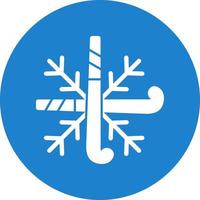 Snowflake Vector Icon Design