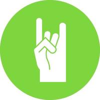 Sign Language Vector Icon Design