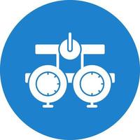 Optometrist Vector Icon Design