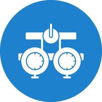 Optometrist Vector Icon Design