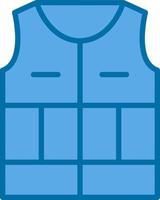 Life Jacket Vector Icon Design
