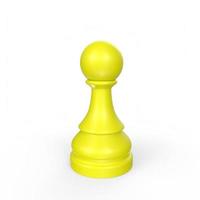 Chess object isolated on background photo