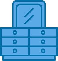 Dresser Vector Icon Design