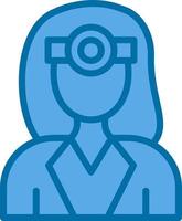 Ophthalmologist Vector Icon Design