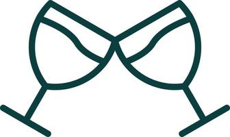 WIne Vector Icon Design