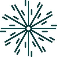 Fireworks Vector Icon Design