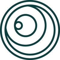 Lens Vector Icon Design