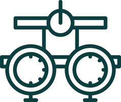 Optometrist Vector Icon Design