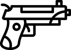 diseño de icono de vector de armas