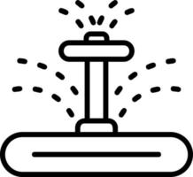 Fountain Vector Icon Design