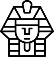 Pharaoh Vector Icon Design