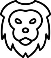 Lion Vector Icon Design