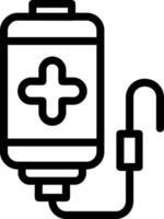 Blood Transfusion Vector Icon Design