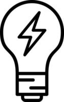 Light Bulb Vector Icon Design