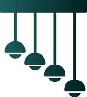 Chandelier Vector Icon Design