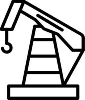 Oil Pump Vector Icon Design