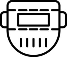 Welding Mask Vector Icon Design