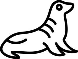 Seal Vector Icon Design