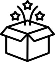 diseño de icono de vector de caja mágica