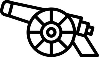 Cannon Vector Icon Design