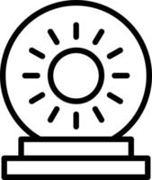 Fortune Teller Vector Icon Design