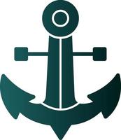 Anchor Vector Icon Design