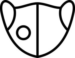 Mask Vector Icon Design