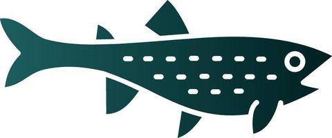 Trout Vector Icon Design