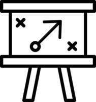 diseño de icono de vector de estrategia de planificación