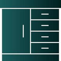 Cabinet Vector Icon Design
