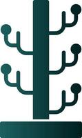 Coat Stand Vector Icon Design