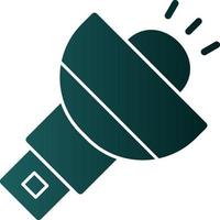 Flashlight Vector Icon Design
