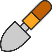 Trowel Vector Icon Design