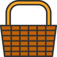 Basket Vector Icon Design