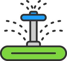 Fountain Vector Icon Design