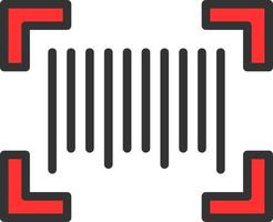 Barcode Scan Vector Icon Design