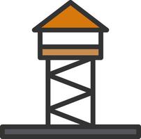 Tower Vector Icon Design