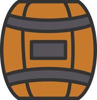 Barrel Vector Icon Design