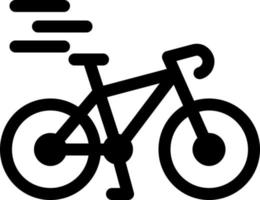 diseño de icono de vector de bicicleta