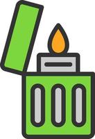 Lighter Vector Icon Design