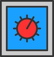 Dimmer Vector Icon Design