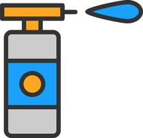 Blowtorch Vector Icon Design