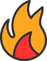 Fire Vector Icon Design