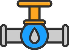 Valve Vector Icon Design