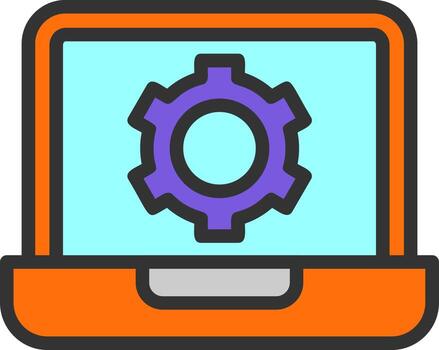 Setting Vector Icon Design